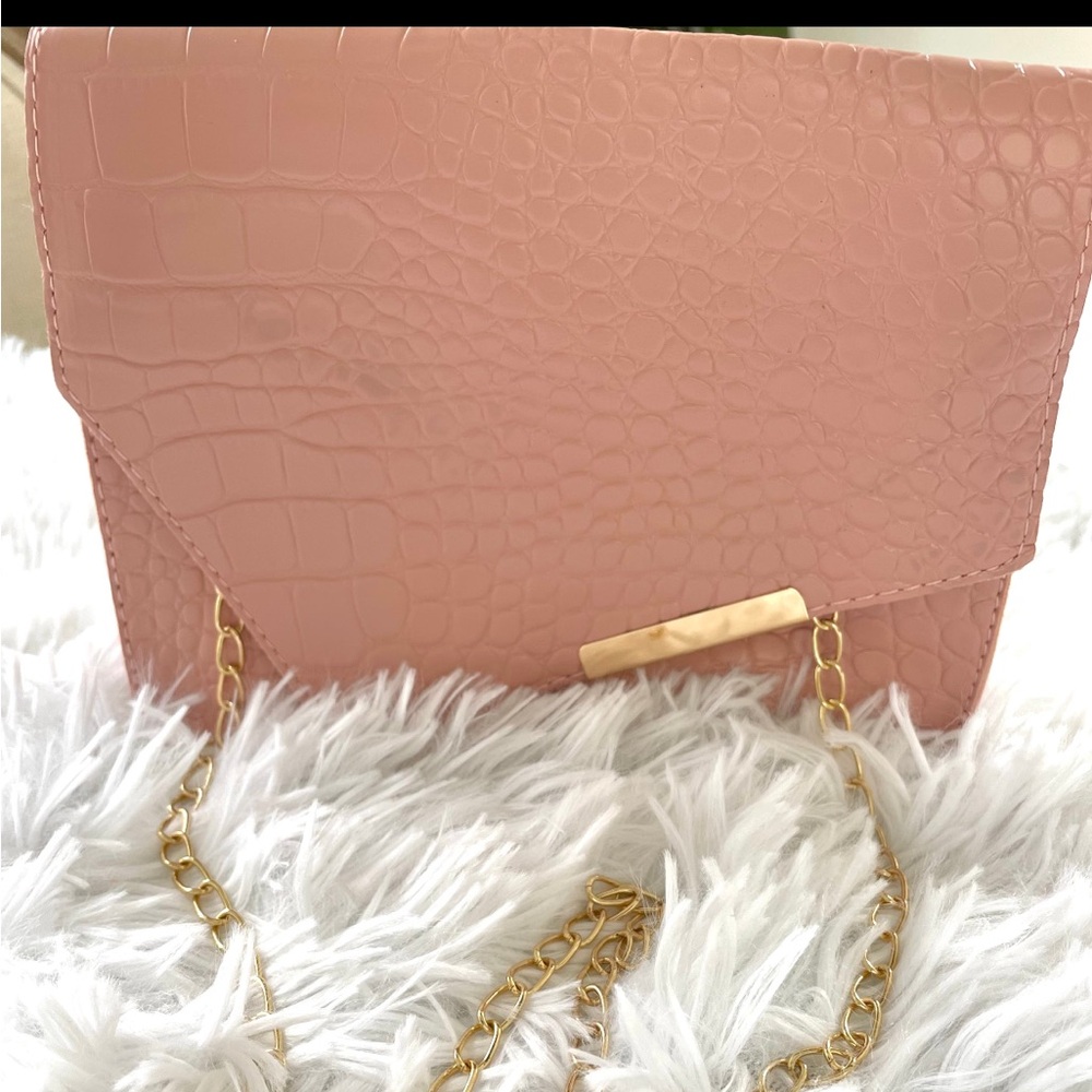 NEW Croc Embossed Crossbody or Shoulder Purse
